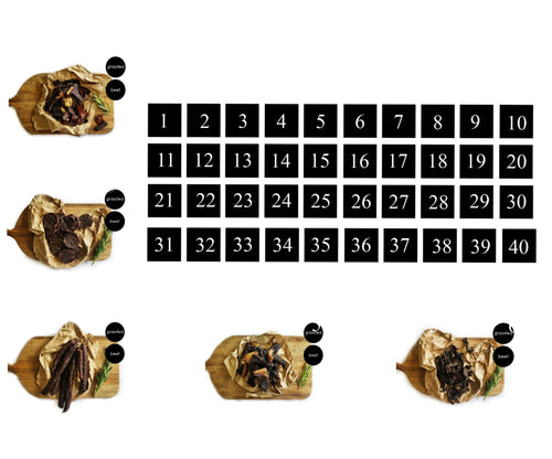 40 piece Beef Biltong Box