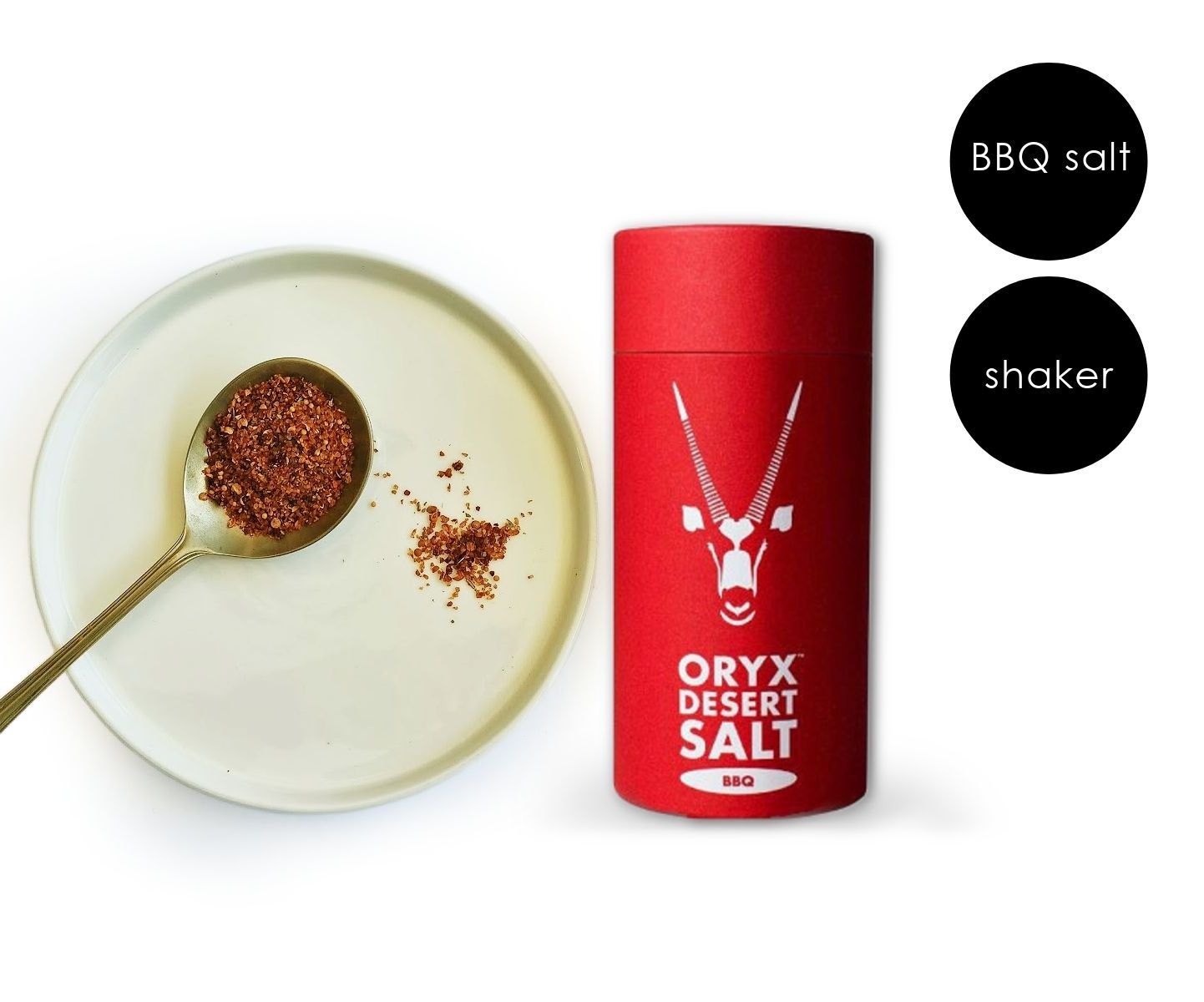 Oryx BBQ salt shaker