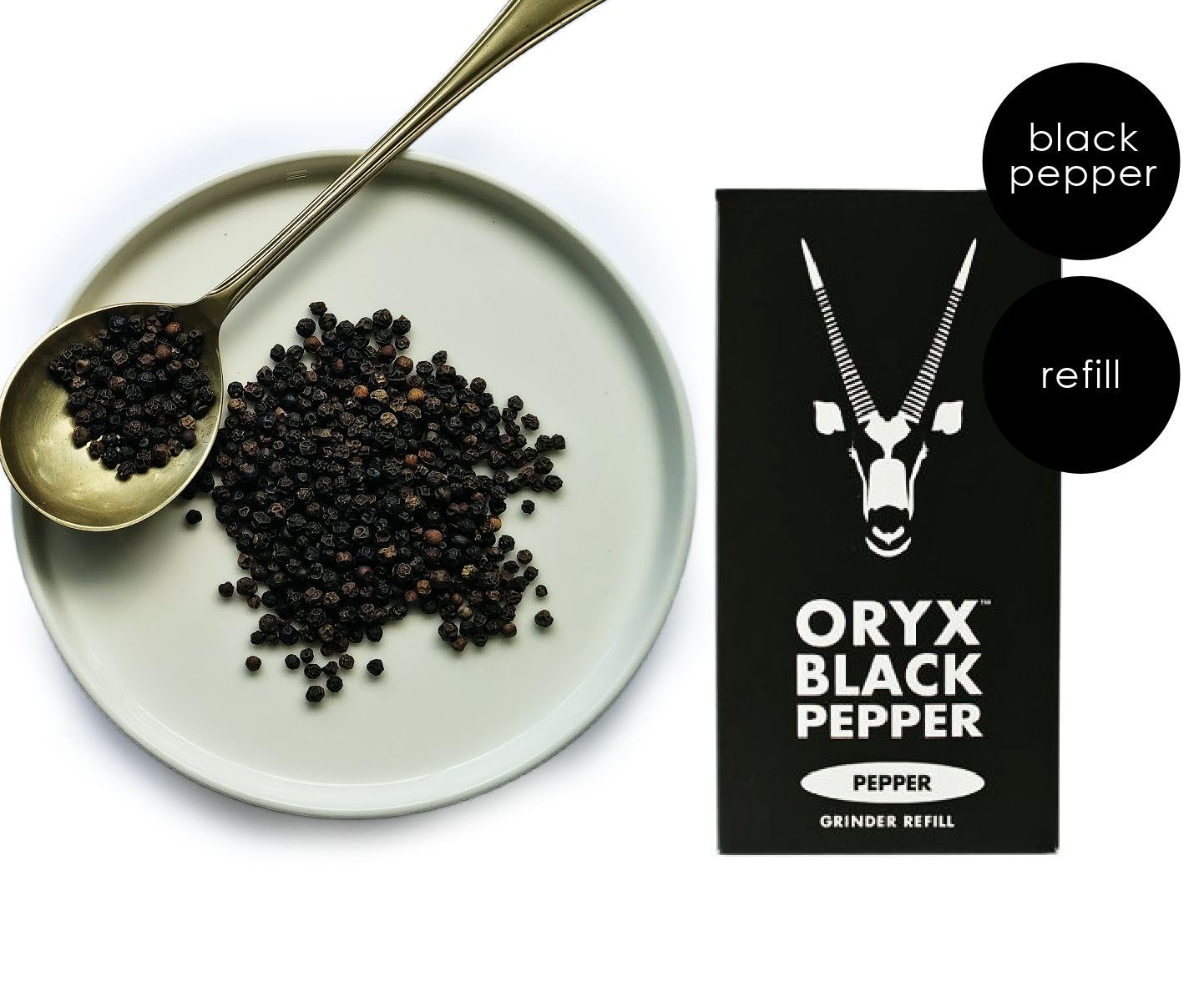 Oryx black pepper refill