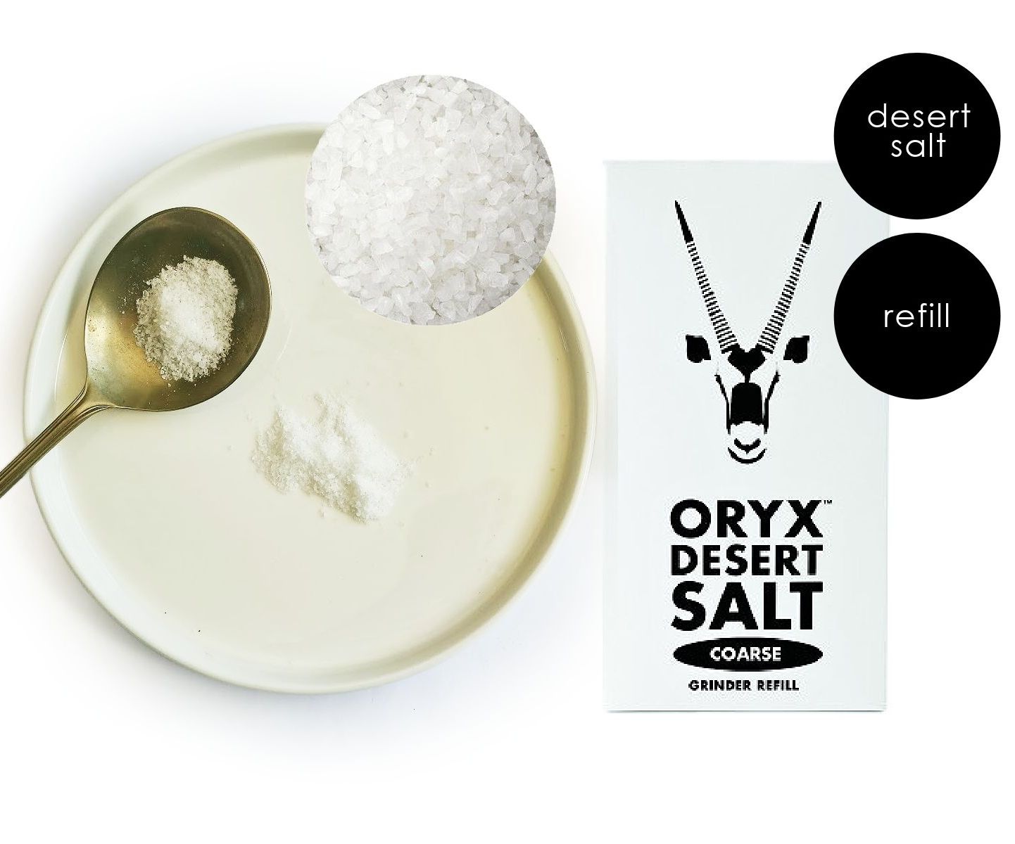 Oryx coarse salt refill