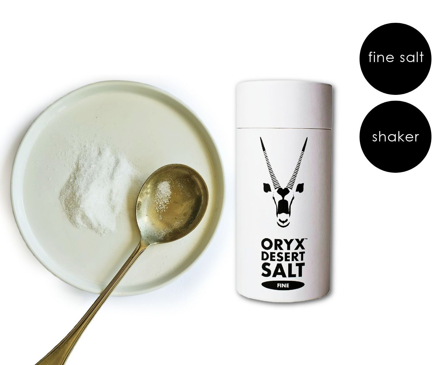 Oryx fine salt shaker