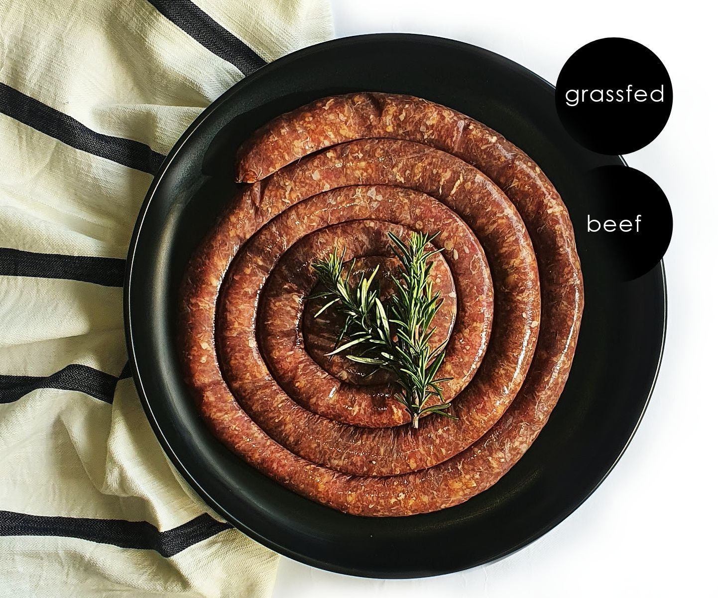 Plain Beef Breakfast Sausage